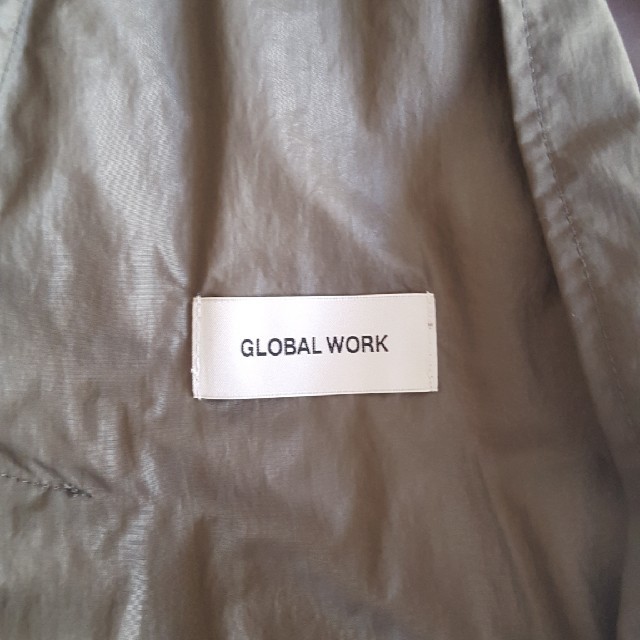 GLOBAL WORK(グローバルワーク)のPAPAさん様専用。グローバルワーク　ナイロンモッズコート メンズのジャケット/アウター(モッズコート)の商品写真