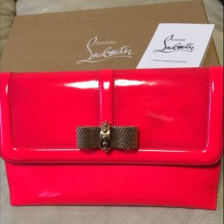 クリスチャンルブタン(Christian Louboutin)の【未使用】ChristianLouboutin リボンパテント財布(財布)