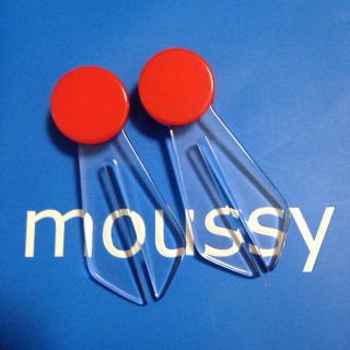 マウジー(moussy)のmoussy イヤリング(イヤリング)