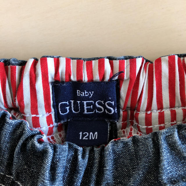 GUESS(ゲス)のBabyGUESS 12M⭐️ デニムパンツ キッズ/ベビー/マタニティのベビー服(~85cm)(パンツ)の商品写真