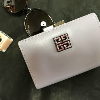 ジバンシィ(GIVENCHY)のヒョウ柄大好き様専用ジバンシー キップスキン ラインストーン (財布)