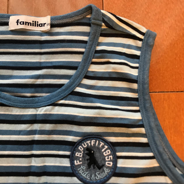 familiar(ファミリア)のファミリア ランニングシャツ130 キッズ/ベビー/マタニティのキッズ服男の子用(90cm~)(Tシャツ/カットソー)の商品写真