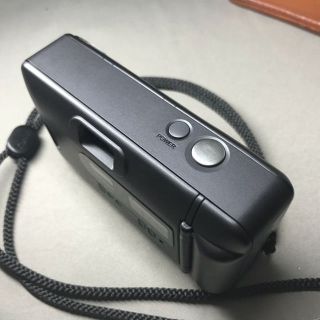 Konica BIG Mini F ブラック 革ケース付き