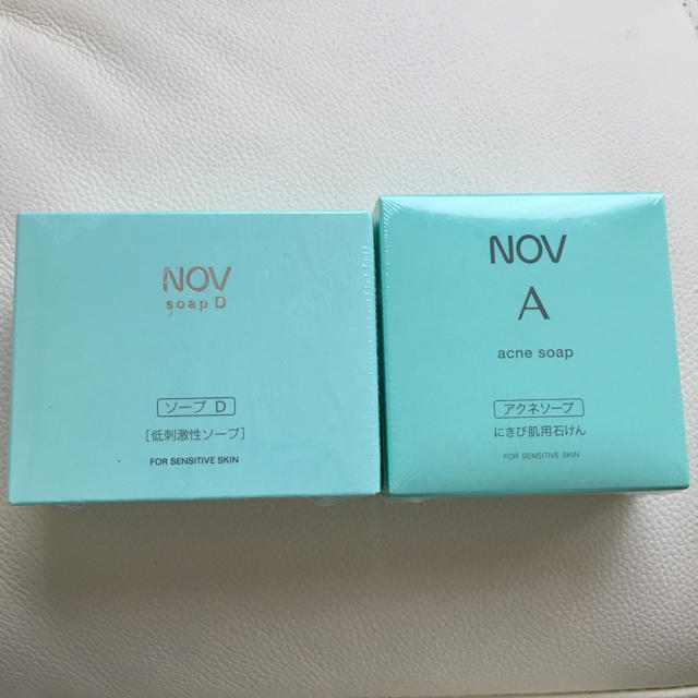 NOV(ノブ)のNOVソープ 2個セット コスメ/美容のスキンケア/基礎化粧品(洗顔料)の商品写真