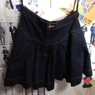ヴィヴィアン(Vivienne Westwood) デニムスカート ひざ丈スカート