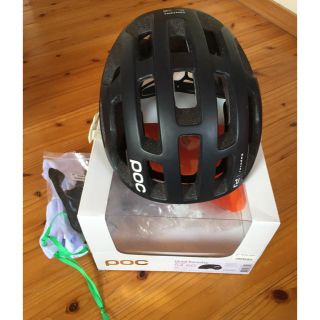 poc octal raceday サイズM 紺色 黒 ポック ヘルメットの通販 by