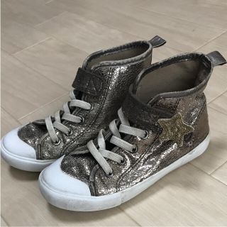 エイチアンドエム(H&M)のH&Mハイカットスニーカー17.5cm(スニーカー)