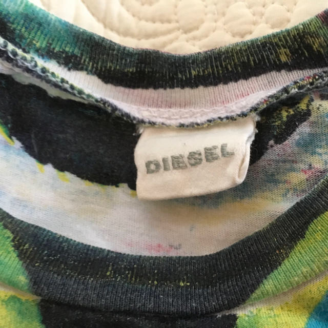 DIESEL(ディーゼル)のディーゼルだまし絵ティシャツ キッズ/ベビー/マタニティのキッズ服男の子用(90cm~)(Tシャツ/カットソー)の商品写真