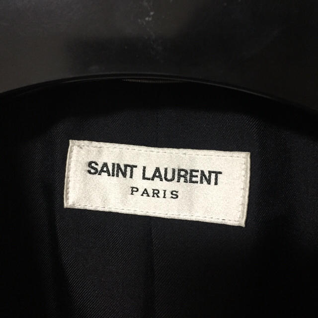 saint laulent サンローラン 13aw スモーキングジャケット