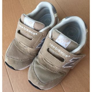 ニューバランス(New Balance)の美品 ニューバランス スニーカー 16㌢ 入園 洗い替え GW お花見 桜 遠足(スニーカー)