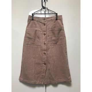 ダブルクローゼット(w closet)のコーデュロイスカート(ひざ丈スカート)