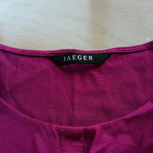 JAEGER(イエーガー)のJAEGER  Tシャツ レディースのトップス(Tシャツ(半袖/袖なし))の商品写真