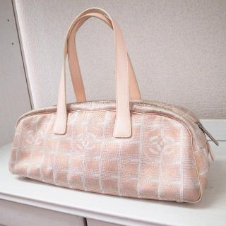 シャネル(CHANEL)の正規品♡美品♡シャネル　ニュートラミニボストン　バッグ　ラメ入り　バッグ　財布(ハンドバッグ)