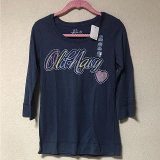 オールドネイビー(Old Navy)の新品 OLD NAVY 7分袖 Tシャツ (Tシャツ(長袖/七分))