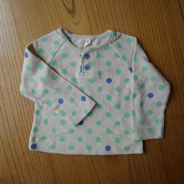 LAGOM(ラーゴム)のLAGOM 〈良品〉水玉カットソー キッズ/ベビー/マタニティのキッズ服男の子用(90cm~)(Tシャツ/カットソー)の商品写真