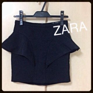 ザラ(ZARA)のザラ♡ペプラムタイトミニスカート(ミニスカート)