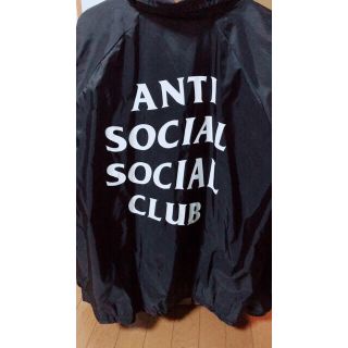 オフホワイト(OFF-WHITE)のanti social social club コーチジャケット(ナイロンジャケット)