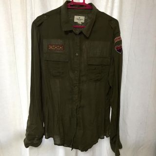 アメリカンイーグル(American Eagle)の新品未使用 アメリカンイーグル シャツ(シャツ/ブラウス(長袖/七分))