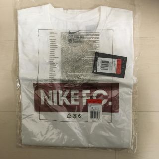 ナイキ(NIKE)のNIKE.FC Tシャツ 新品 パッケージ入 L ホワイト 正規店完売モデル(ウェア)