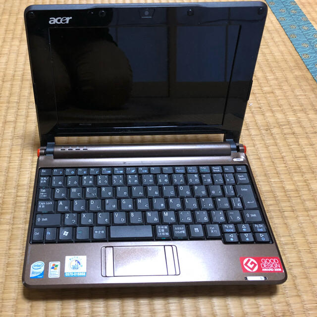 Acer(エイサー)のacer ミニパソコン ブラウン ジャンク品 スマホ/家電/カメラのPC/タブレット(ノートPC)の商品写真