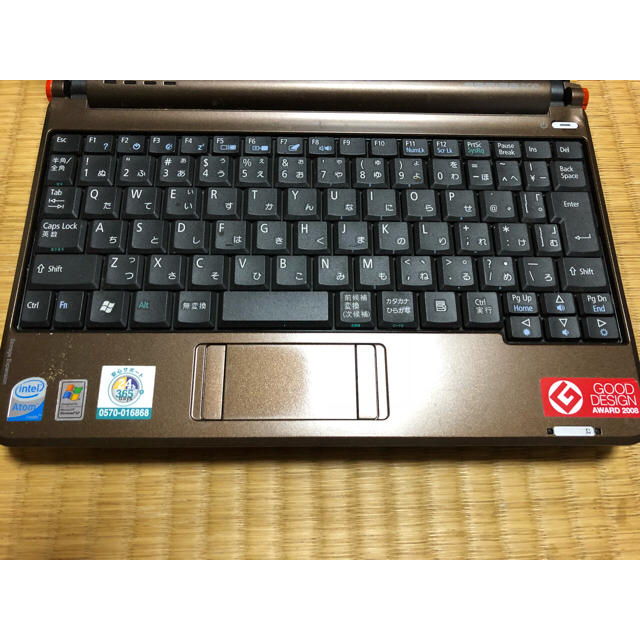 Acer(エイサー)のacer ミニパソコン ブラウン ジャンク品 スマホ/家電/カメラのPC/タブレット(ノートPC)の商品写真