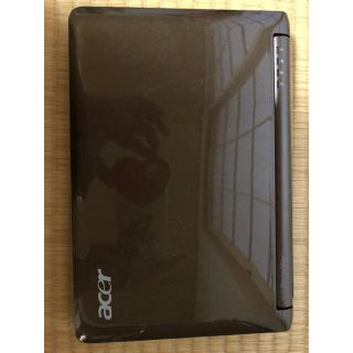 エイサー(Acer)のacer ミニパソコン ブラウン ジャンク品(ノートPC)