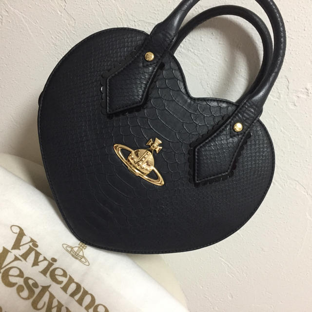 vivienne westwood ハートバッグ 2way マットブラック