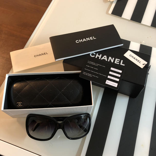 爆安セール中】 最終値下げ！CHANEL リボン サングラス -サングラス/メガネ