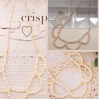 クリスプ(Crisp)の今季♡crispパールネックレス(ネックレス)