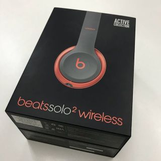 美品 Beats solo2 wireless ワイヤレス ヘッドホン(ヘッドフォン/イヤフォン)