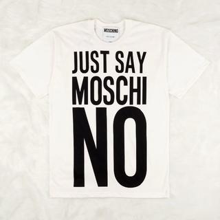 モスキーノ(MOSCHINO)の2017ss MOSCHINO モスキーノ スローガンＴシャツ(Tシャツ(半袖/袖なし))