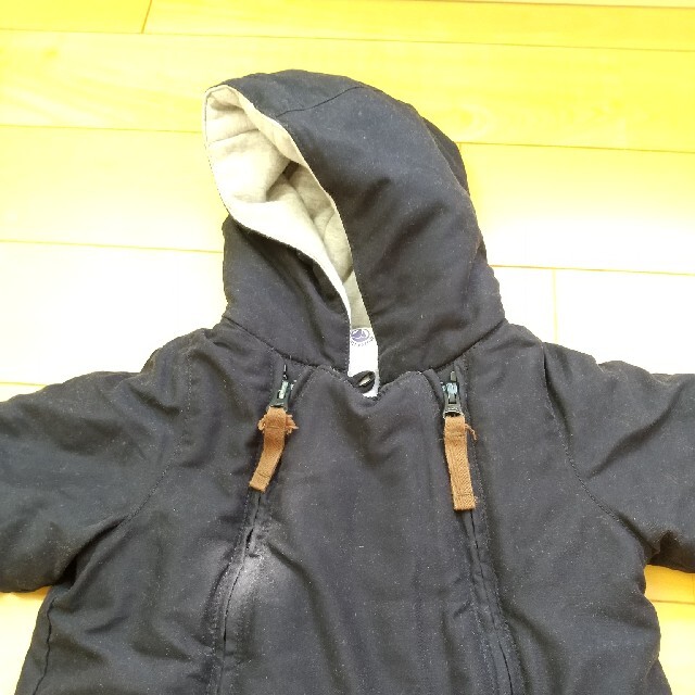 PETIT BATEAU(プチバトー)の値下げ　プチバトー　ジャンプスーツ キッズ/ベビー/マタニティのベビー服(~85cm)(カバーオール)の商品写真