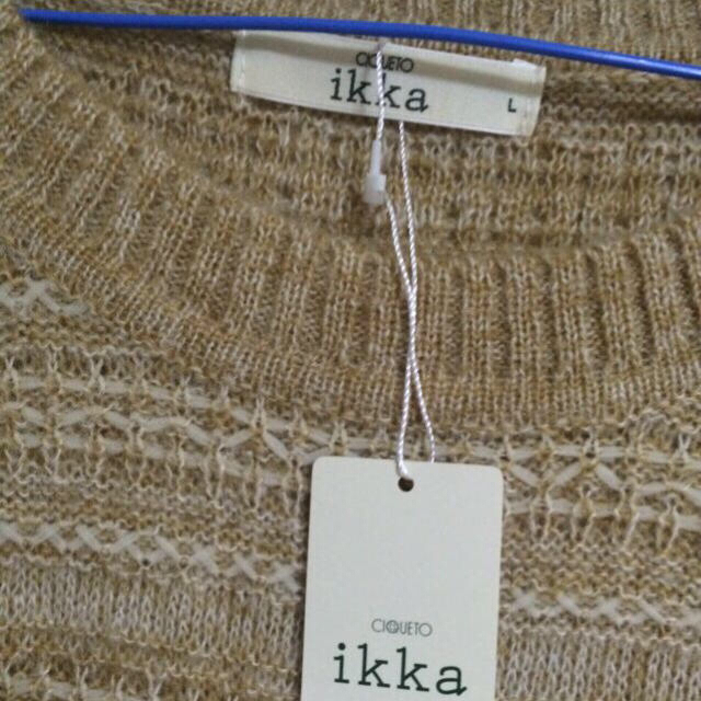 ikka(イッカ)の【ikka】ニット レディースのトップス(ニット/セーター)の商品写真