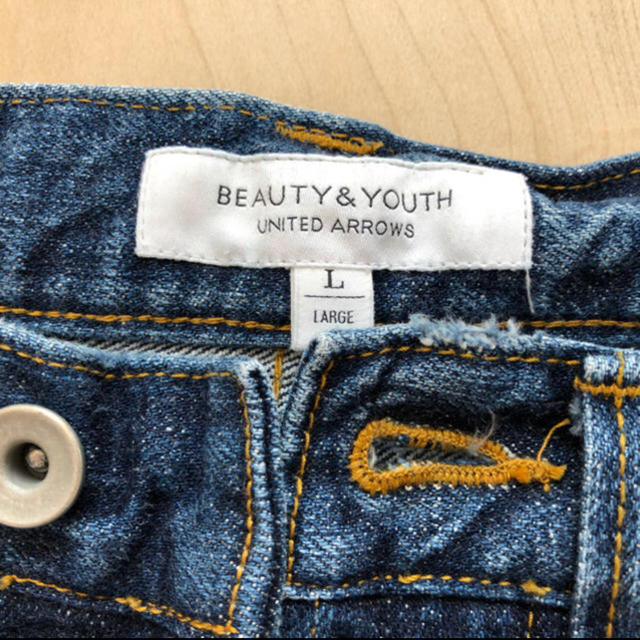 BEAUTY&YOUTH UNITED ARROWS(ビューティアンドユースユナイテッドアローズ)のBEAUTY&YOUTH UNITED ARROWS インディゴ デニム  レディースのパンツ(デニム/ジーンズ)の商品写真