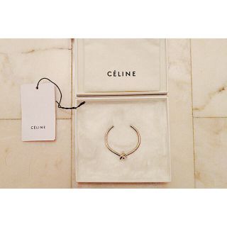 セリーヌ(celine)のCELINE KNOT THIN ブレスレット シルバー(ブレスレット/バングル)