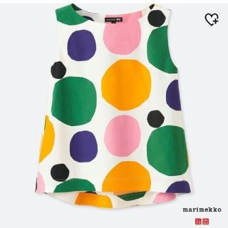 マリメッコ(marimekko)の《着用一回》 マリメッコ×ユニクロ ブラウスmarimekko(シャツ/ブラウス(半袖/袖なし))