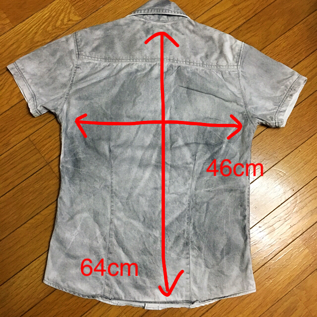 FUGA(フーガ)のメンズデニム半袖 メンズのトップス(Tシャツ/カットソー(半袖/袖なし))の商品写真