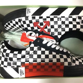 オフホワイト(OFF-WHITE)のoff white vulc ロートップ スニーカー 42 新品(スニーカー)