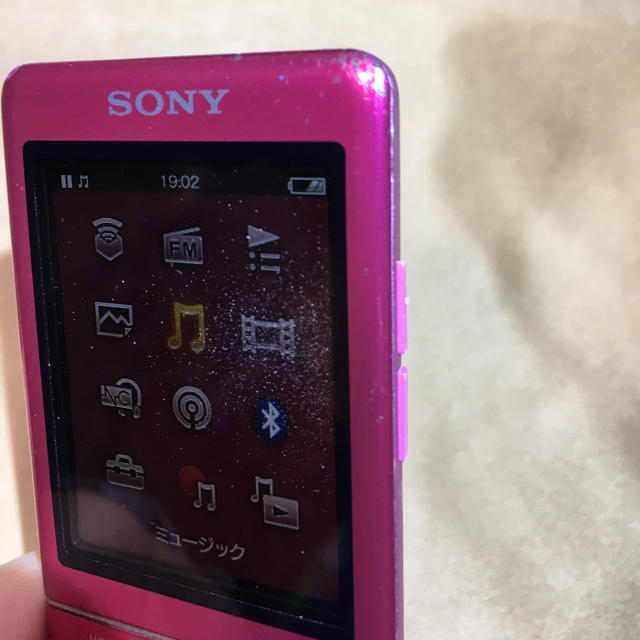 WALKMAN(ウォークマン)のソニーウォークマン　nw-s775セット スマホ/家電/カメラのオーディオ機器(ポータブルプレーヤー)の商品写真