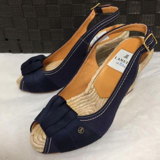 ランバンオンブルー(LANVIN en Bleu)のLANVIN en Blue サンダル(サンダル)