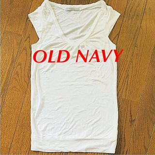 オールドネイビー(Old Navy)のOld Navy カットソー Tシャツ S ストレッチ Vネック(カットソー(半袖/袖なし))