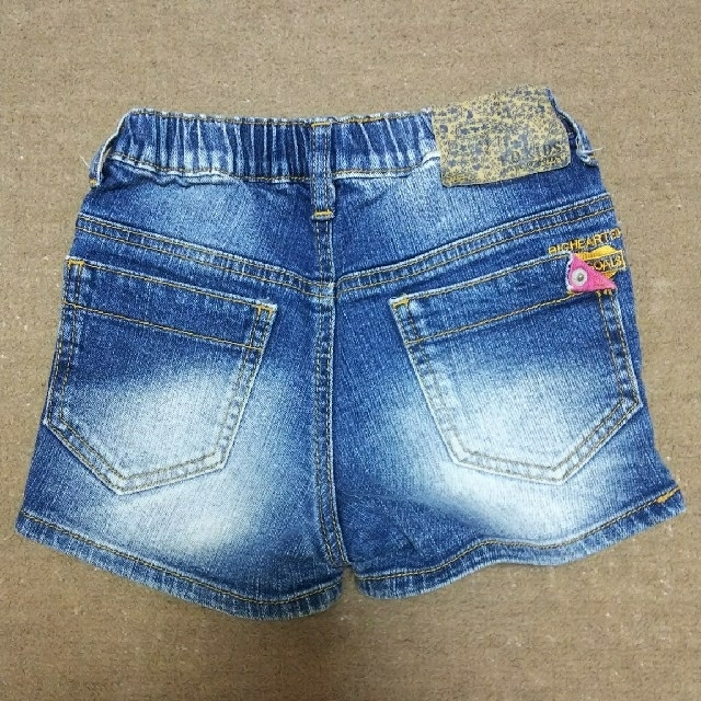 F.O.KIDS(エフオーキッズ)のエフオーキッズ☆デニムショートパンツ☆130 キッズ/ベビー/マタニティのキッズ服女の子用(90cm~)(パンツ/スパッツ)の商品写真