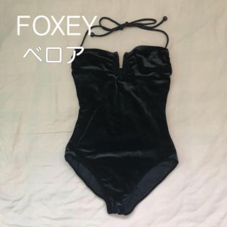 フォクシー(FOXEY)の23日までお取り置き♡のりこみち様    FOXEY 水着 ベロア(水着)