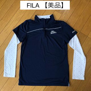 フィラ(FILA)の美品！FILA フィラ テニス ゴルフ ポロシャツ レディース ウェア (ウェア)