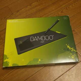 ワコム(Wacom)のほぼ未使用  WACOM CTL-470/K0 BAMBOO PEN ブラック(PC周辺機器)