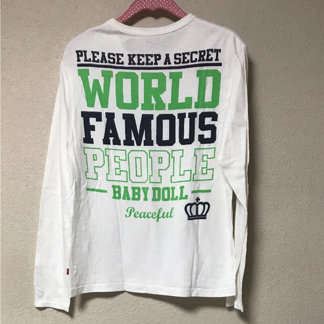 BABYDOLL(ベビードール)のBABY DOLL ロングスリーブ S レディースのトップス(Tシャツ(長袖/七分))の商品写真
