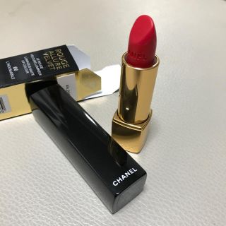 シャネル(CHANEL)のCHANEL ルージュアリュールヴェルヴェット 66 リンドマービレ(口紅)