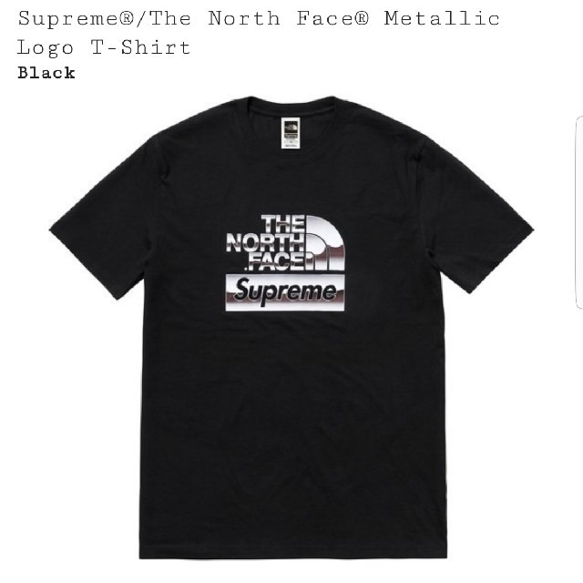 supreme north face　tee