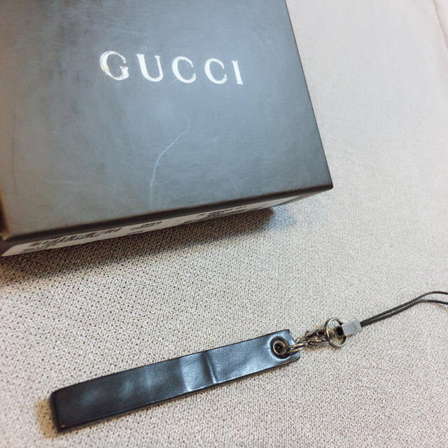 Gucci(グッチ)のGUCCI チャーム♡ストラップ♡ レディースのファッション小物(キーホルダー)の商品写真