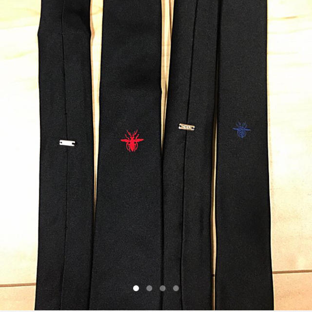 DIOR HOMME Bee刺繍ネクタイ | フリマアプリ ラクマ